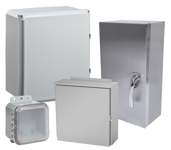 NEMA 3 and NEMA 4 enclosures