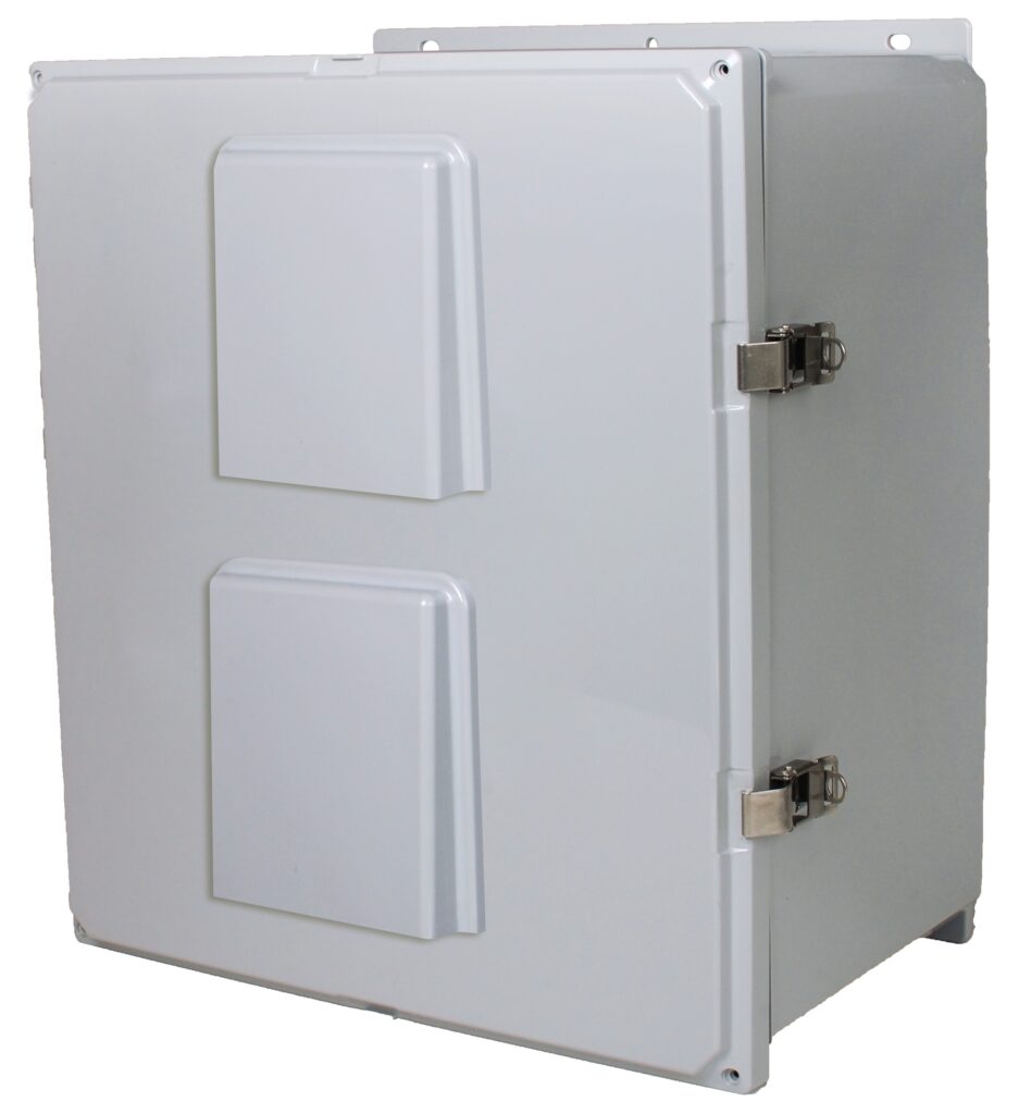 an electrical enclosure with fan