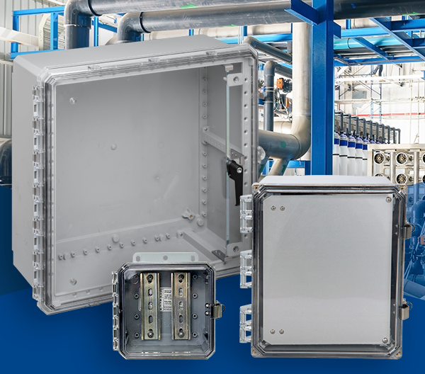 clear cover enclosure